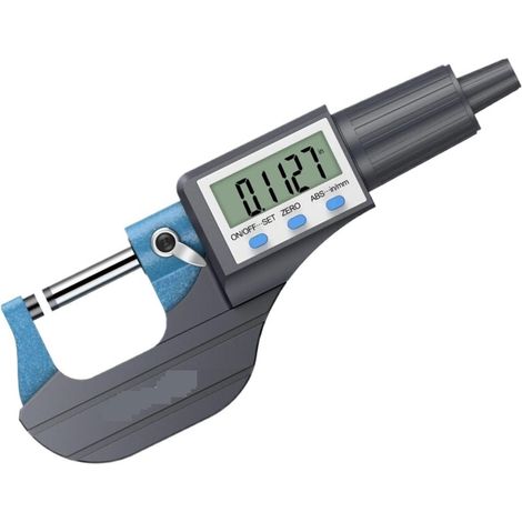 Micromètre extérieur numérique électronique LCD 025mm, Micro étriers, Support de Mesure de Longueur, Conversion métrique en Pouces (1/5)