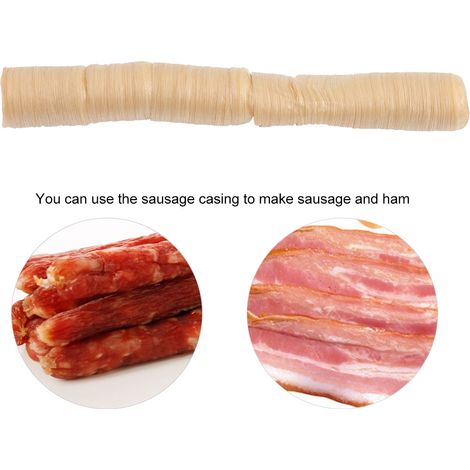 Boyau comestible séché style Cantonais pour saucisses et jambon maison savoureux (1/5)