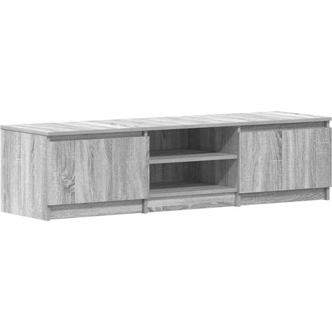 Maison Exclusive - TV-Schrank Grau Sonoma 140x40x35,5 cm Holzwerk