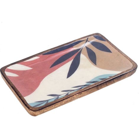 Signes Grimalt Scatole e vassoi di piatti rettangolari  Piatto marrone - 3x25x15cm