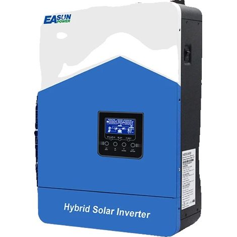 Inversor solar híbrido, onda sinusoidal pura, doble salida, 6,2 kW 48 V WiFi (1/2)
