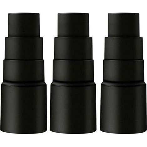pair Lot de 3 adaptateurs pour tuyau d'aspirateur - Pour Kärcher Bosch Parkside Makita Metabo Black & Decker (1/4)