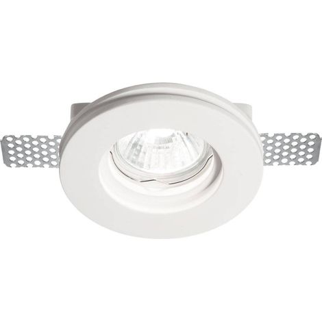 Ideal Lux Samba - Petit projecteur encastré à 1 lumière, blanc