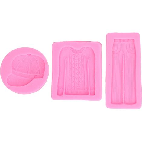 wiederverwendbare, flexible und abwaschbare Zuckerpastenformen – ideal zum Dekorieren von Kuchen (DIY) (1/5)