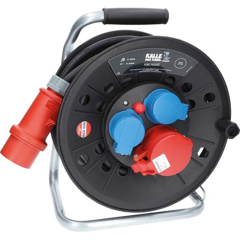 Kalle Kabeltrommel CEE 400V 16A 2,5mm² IP44 20 Meter (1/4)