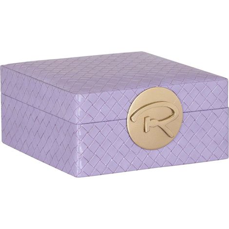 Coffret à bijoux élégant violet - Violet pastel (1/5)