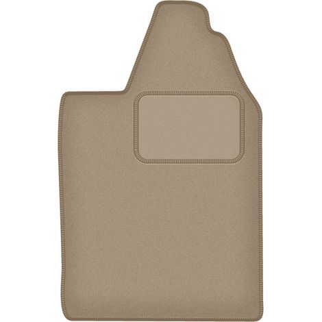 Fahrer-Samtmatte für: Kleinstwagen Aixam City (2015-), beige (1/5)