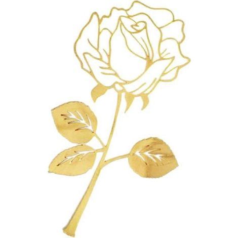Lesezeichen aus rosafarbenem Metall, trendiges Lesezeichen, kreative Büroklammer, Valentinstagsgeschenk (Gold) – 9,00 x 5,00 x 0,10 cm – Gold (1/4)
