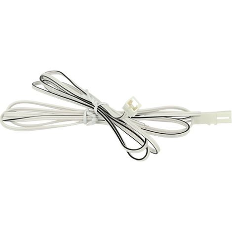 LEDLUX CL7785 2 PZ Connettori Spinotto Piatta Femmine Con Cavo Filo da 1 Metro Per Mobili (1/3)