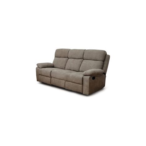 DIVANO RECLINER KEY 3 POSTI CM 198X93X101H BEIGE