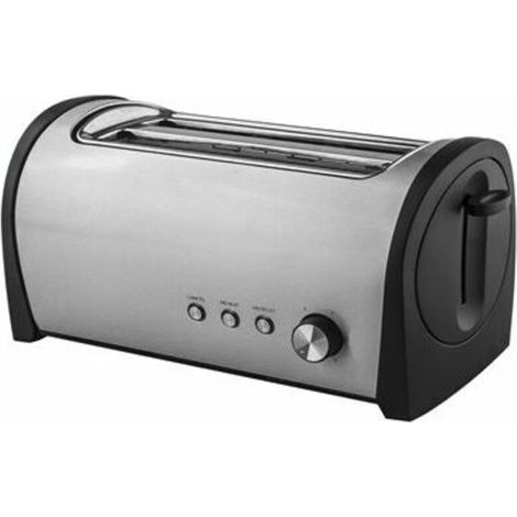 Grille-pain inox 2 fentes 1400w küken (1/2)