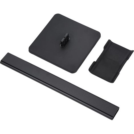 Universeller Kopfhörerständer – Schwarze Aluminium-Wandhalterung für Ohrhörer und Kopfhörer – Praktische Ablagefläche (1/5)