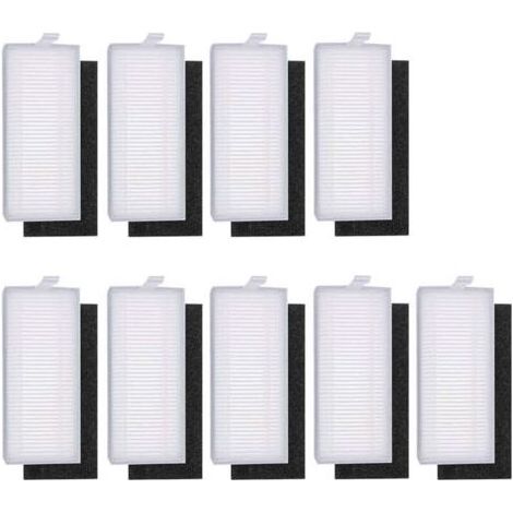 Lot de 9 filtres de rechange compatibles avec Eufy RoboVac 11S, 15T, 30, 30C, 15C, 12, 25C, 35C, aspirateurs robots (1/5)