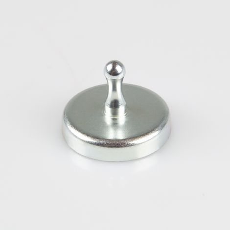 Magna-C Starker silberner Griffmagnet Ø40mm (1/4)