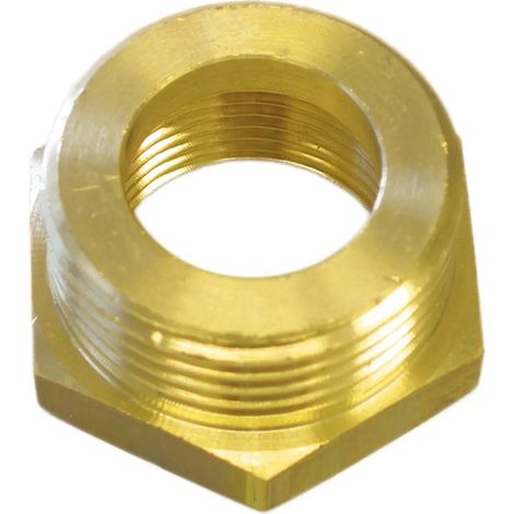 Riduzione 1" Maschio - 1/2" Femmina Ottone Giallo