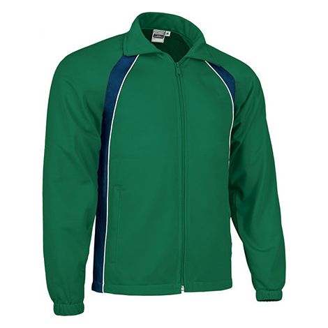 Chaqueta deportiva en colores combinados Tournament 6/8 Azul Marino/Verde Hierba/Blanco