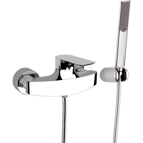 Rubinetto doccia esterno con kit doccia - serie infinity (1/4)