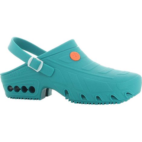 Oxypas Oxyclog ESD SRA Zoccolo da lavoro autoclavabile Verde scuro 37-38 (1/3)