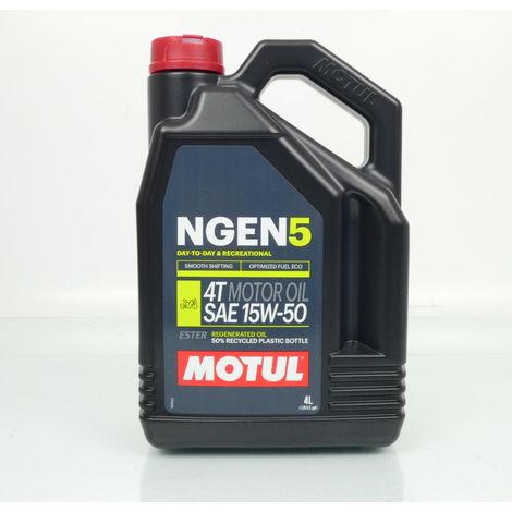 Motul NGEN 5 15W50 4L Motorrad-Öl für Straßenmotorräder