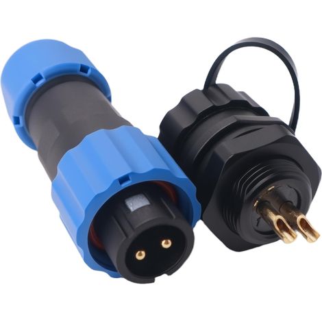 Connecteur Aviation SP13 IP68, SP13 étanche mâle et Femelle pour Lampes extérieures (SP13 2pin) (1/5)