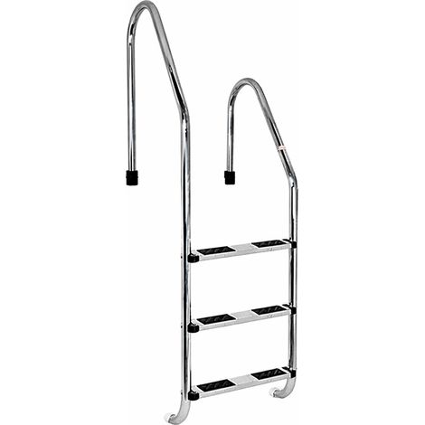 Échelle de piscine asymétrique 3 marches AISI 316 – 520113F