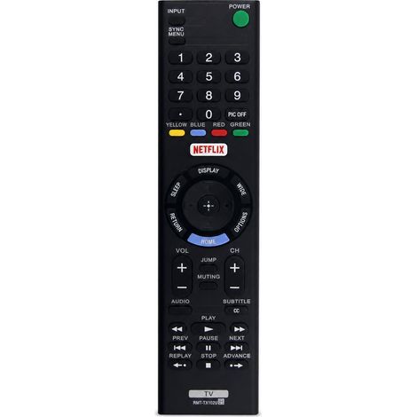 Telecomando TV compatibile con Sony RMT-TX102U con pulsante Netflix (1/5)