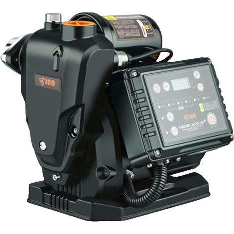 Pompe de surface WZI 900 Auto – Débit 75 L/min – Hauteur de levage 43 m – Moteur 750 W silencieux – Protection thermique intégrée – IBO