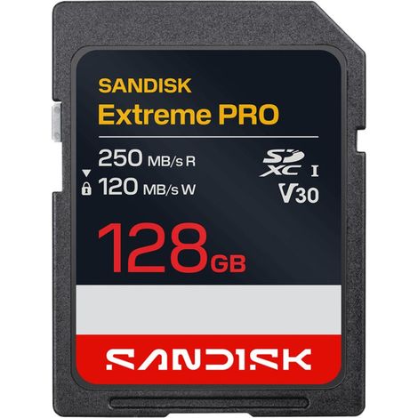 Sandisk Extreme Pro SD UHS-I 128GB SD 250MB/s(R) /