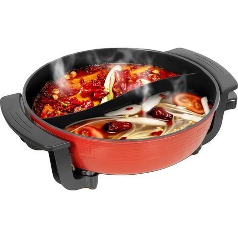 Cocotte Électrique, 1360W de Puissance, 6L de Capacité, 220V de Tension, 5 Niveaux de Température, Prise de Norme Européenne (1/5)