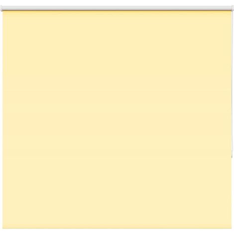 Verdunkelungsrollo Gelb 145x150cm Stoffbreite 141,6cm Polyester