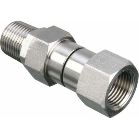 Schwenkbarer Hochdruckreiniger mit 3/8-Zoll-NPT-Außengewindeanschluss aus Edelstahl, 4500 PSI (1/4)