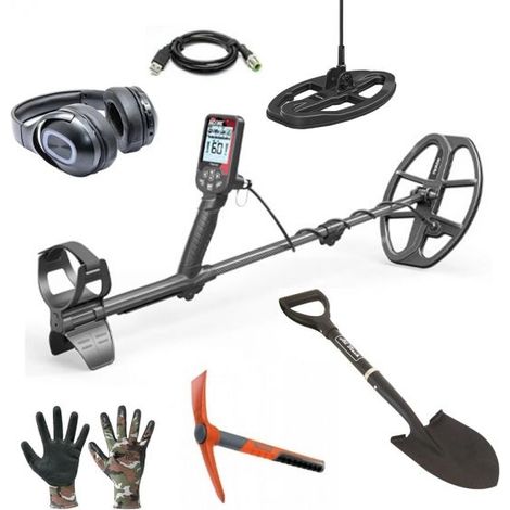 Nokta Metal Detector TRIPLE SCORE Multifrequenza Pro-Pack + Accessori Tools pack
