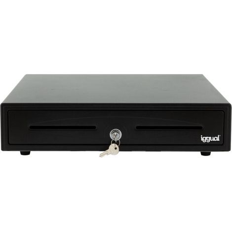 iggual Cajón Portamonedas IRON-50 42cm 5+8 negro (1/4)