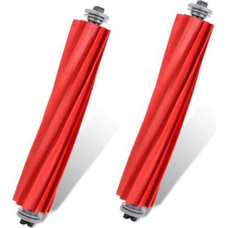 Lot de 2 accessoires d'origine Roborock - Brosse principale séparable en caoutchouc pour aspirateur robot Q Revo/S7/S7 Maxv/S7 Maxv Ultra/S7 Max Ultra/S7 Pro Ultra/Q7 Max HQL0283 (1/3)