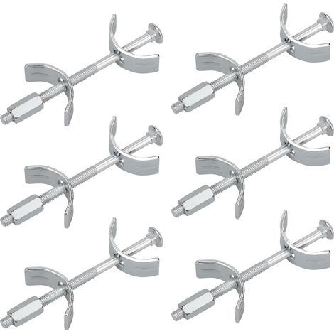 Raccord Plan de Travail, 100 mm 6 pcs connecteur de Meubles, raccordement de Meubles de Cuisine pour Assembler, Serrer et Fixer, ferrure d'Assemblage, Vis Assemblage Plan de Travail-ARCAN (1/5)