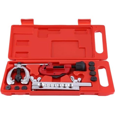 Machine de Fabrication de Badges Metric Cutter Tool Kit en cuivre Frein de Frein de Carburant Réparation d'outils Double évasement (1/5)