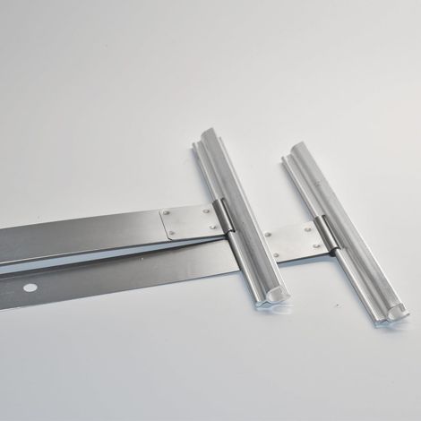 Ensemble de 10 ressorts de volet roulant de 190 mm avec rainure en queue d'aronde, boucle de porte de volet roulant et support en acier pour ressort de suspension. (1/5)