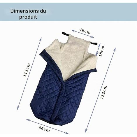 Heated Blanket for Wheelchair Lightweight with Zipper, Cozy Lower Body Heated Blanket for Elderly (Blue) (1/4)