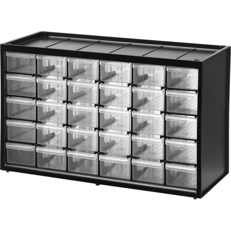 Cassettiera Porta Minuteria 30 Cassetti Stanley 36,5 x 15,3 x 22 cm (1/5)