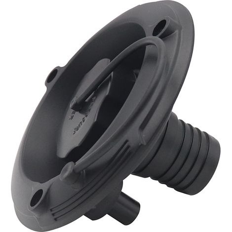 Lot de 4 raccords de remplissage pour réservoir d’eau – Bouchon à clipser noir étanche – Entrée d’eau pour camping‑car, caravane et véhicule de loisir (1/5)