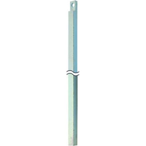 Tringle acier pour crémone à levier 10 x 10 x 1500 mm - WSS