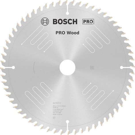 Bosch PRO Wood Circular Saw Blade 254 x 3.2 x 30 mm T60 2608641765