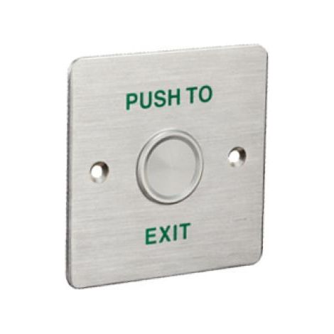 Bouton poussoir acier inoxydable étanche SBW86