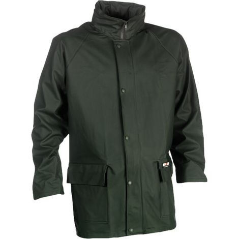 Veste de pluie Triton Herock Vert Foncé M. (1/2)