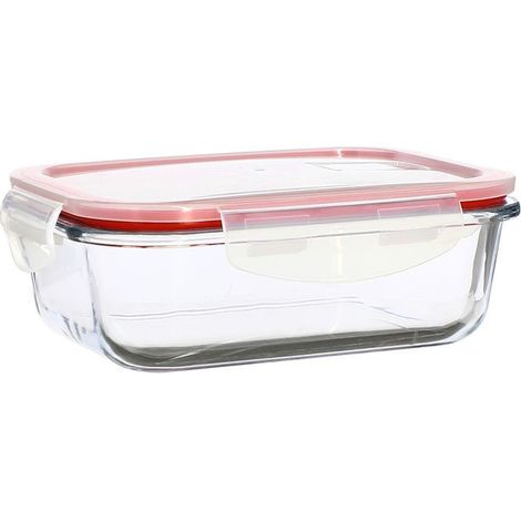 Boîte hermétique rectangulaire en verre 630ml, CLÉMENTINE (1/5)