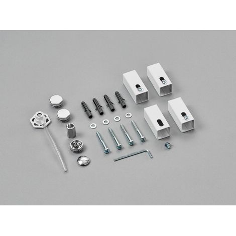 Kit de fixation murale pour Quaro en acier inoxydable