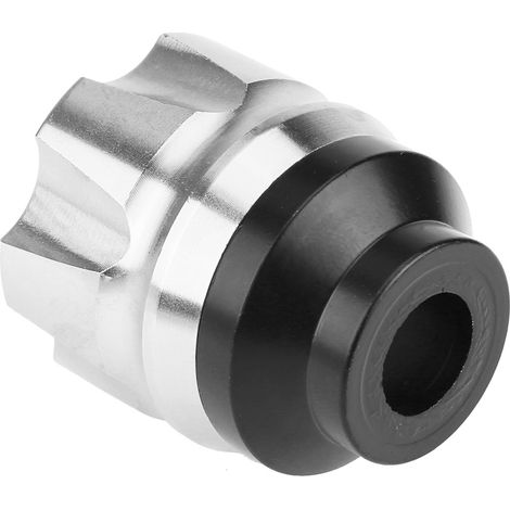 Pièces de modification pour motos et véhicules électriques : coupelle antichute CNC, coupelle d’amortisseur, coupelle de fourche avant (paire) (argent) (1/5)