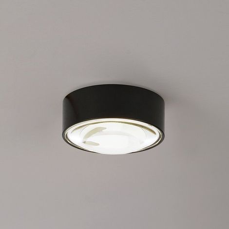 [NEUWERTIG] B-Ware Lindby LED Downlight Einbaustrahler Siaka schwarz Metall rund IP65 (1/2)