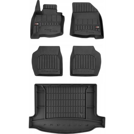 Set di tappetini in gomma 3D per Honda Civic 8 Hatchback 2006-2011 (1/5)