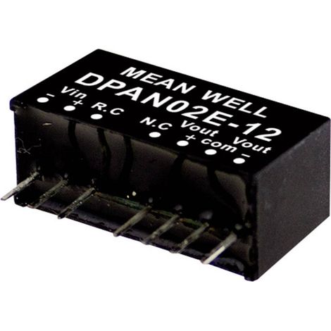 Module convertisseur CC/CC Mean Well DPAN02B-15 Nbr. de sorties: 2 x 67 mA 2 W 1 pc(s) Q123212 (1/2)